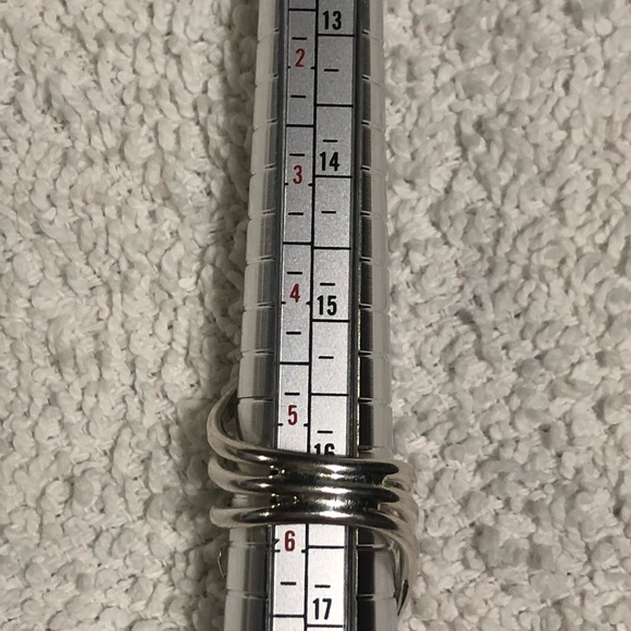 Sterling Silver Swirl Wrap Ring - Picture 8 of 9